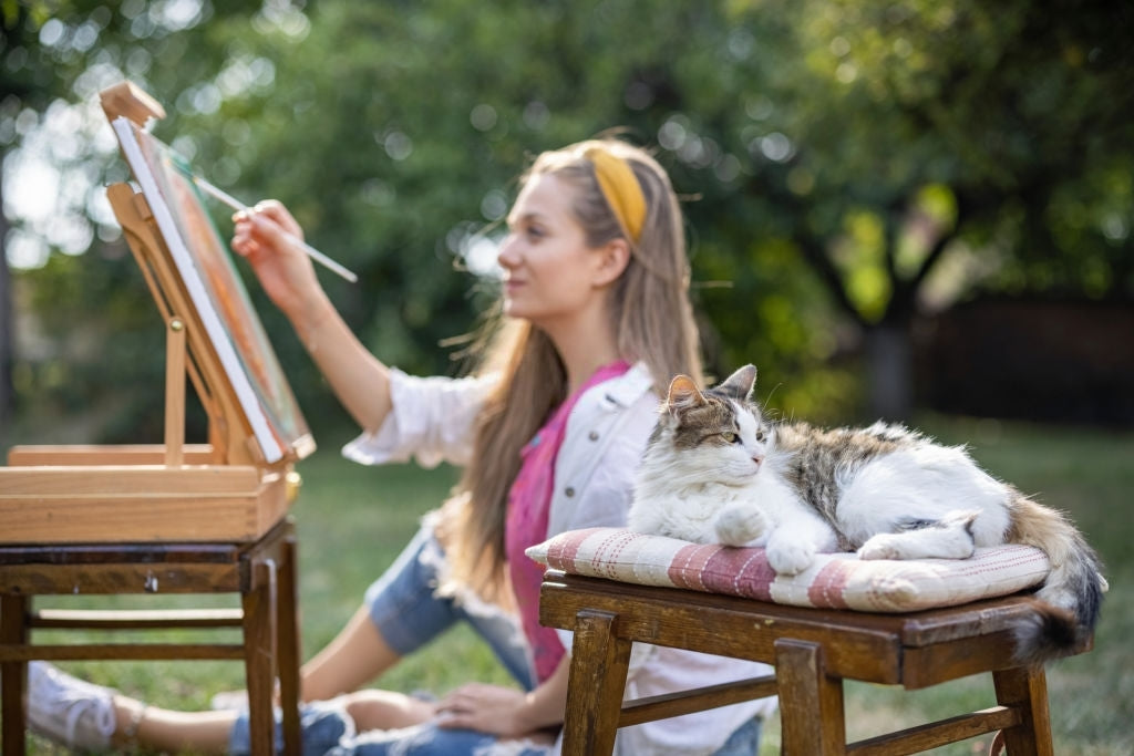 Décoration tête de chaton personnalisée