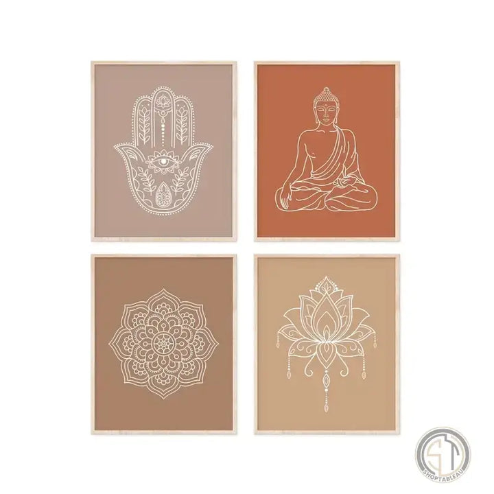 Cadre Bouddha bouddha