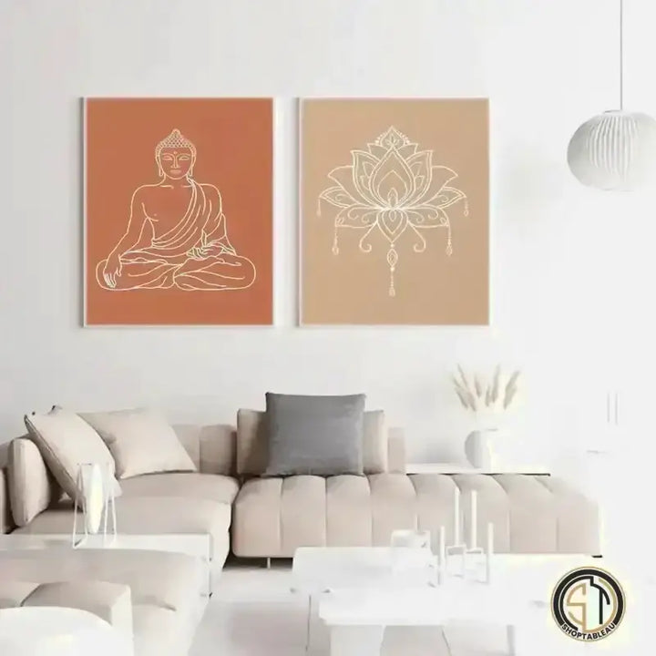 Cadre Bouddha bouddha