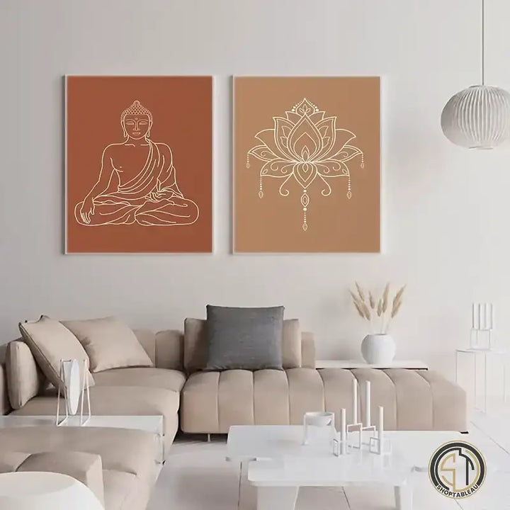 Cadre Bouddha bouddha