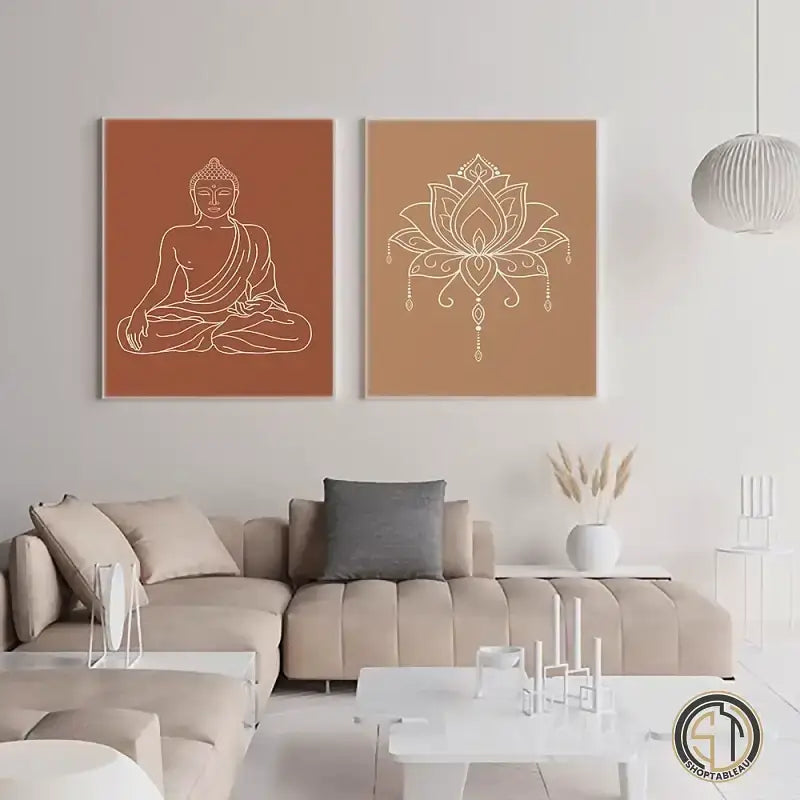 Cadre Bouddha bouddha