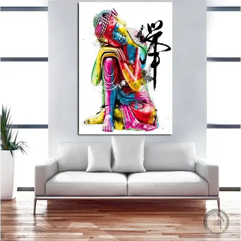 Grand Tableau Coloré Pop Art ✓ stree ✓ Street ✓ tableau