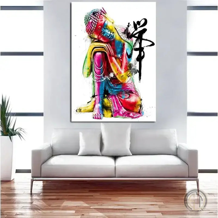 Grand Tableau Coloré Pop Art ✓ stree ✓ Street ✓ tableau