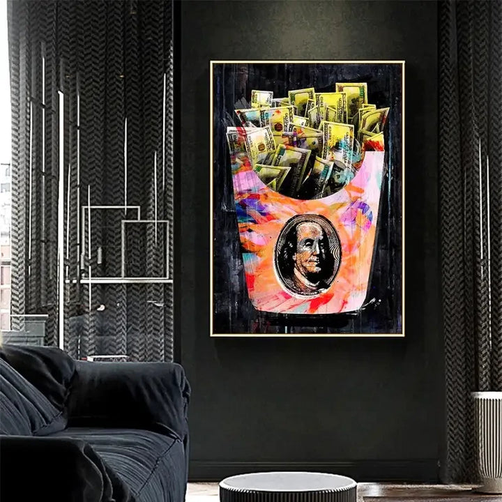 Tableau style pop art