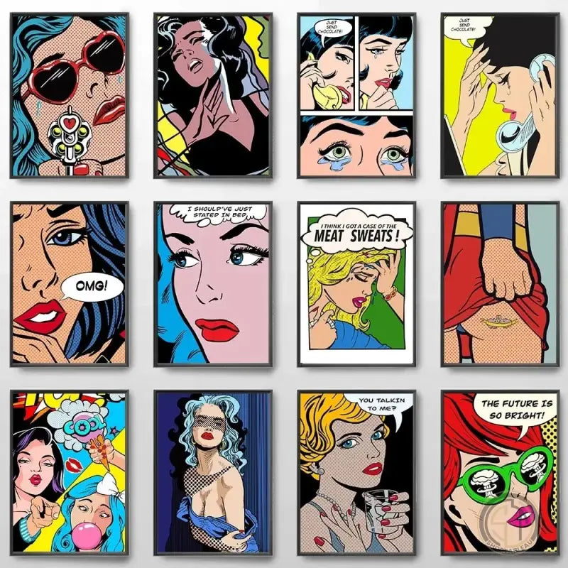 Pop Art Tableau Original ✓ Street
