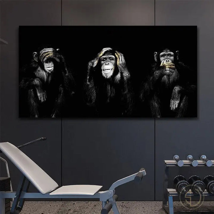 Tableau de singes