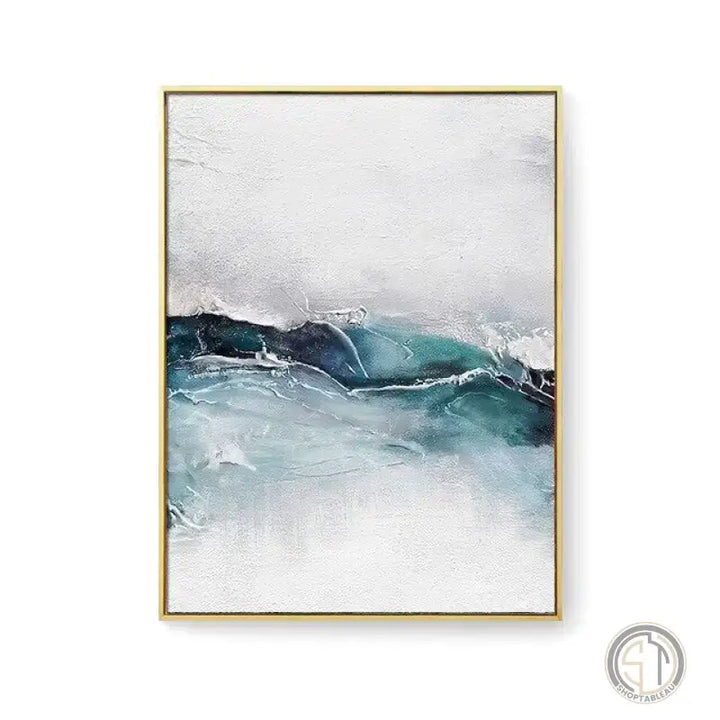 Tableau Gris Bleu