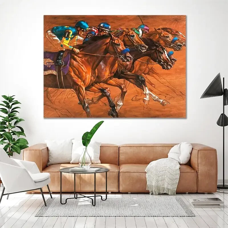 Tableau Peinture Cheval