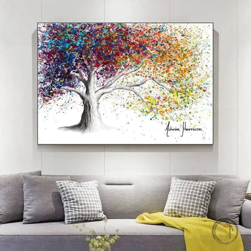 Tableau Arbre Coloré
