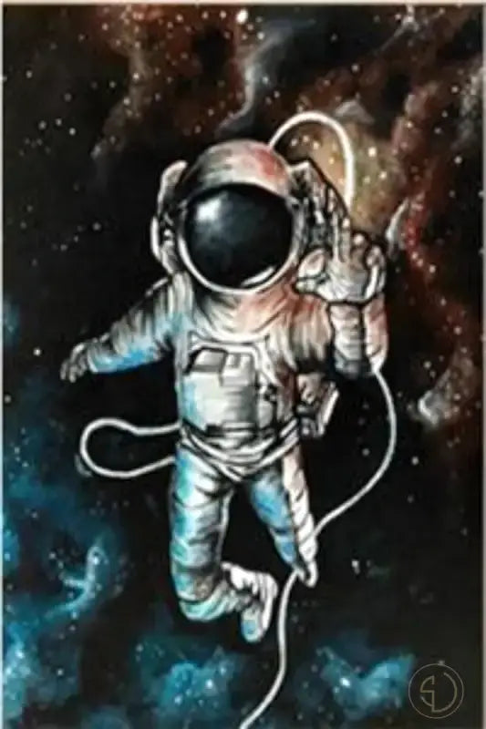 tableau astronaute