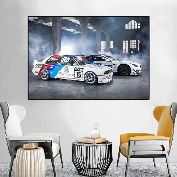 tableau voiture vintage