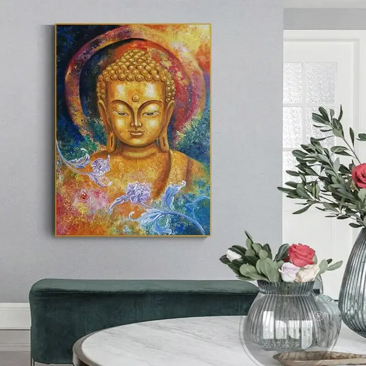 Tableau Bouddha Or bouddha