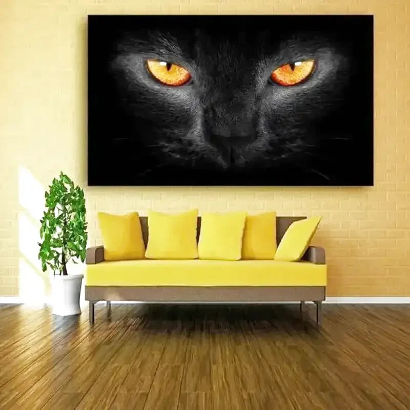 Tableau Tête de Chat
