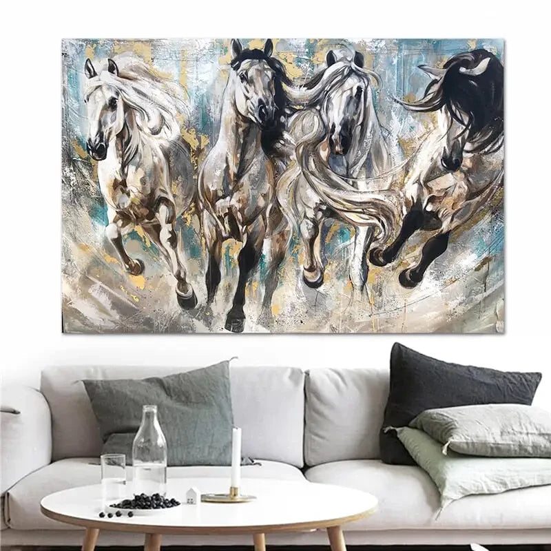 Tableau Chevaux Peinture