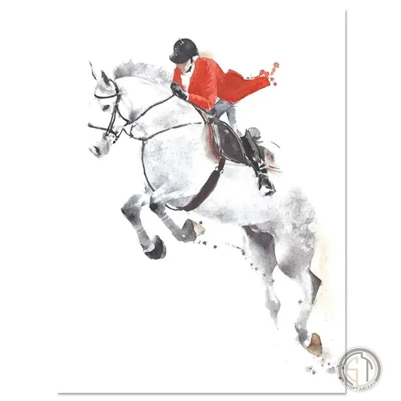 PEINTURE TOILE TABLEAU Équitation Cheval Sauts Obstacles PEINTURE TOILE TABLEAU Équitation Cheval Sauts Obstacles