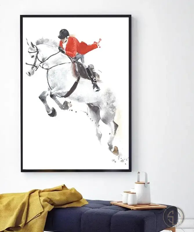 Tableau Peinture Cheval