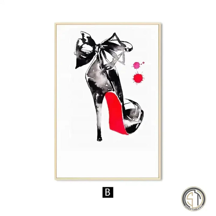 Tableau Contemporain Femme Noir et Blanc ✓ tableau femme