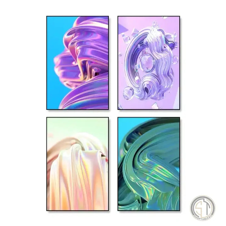 Tableau Couleur Vive Abstrait ✓ Moderne ✓ tableau coloré
