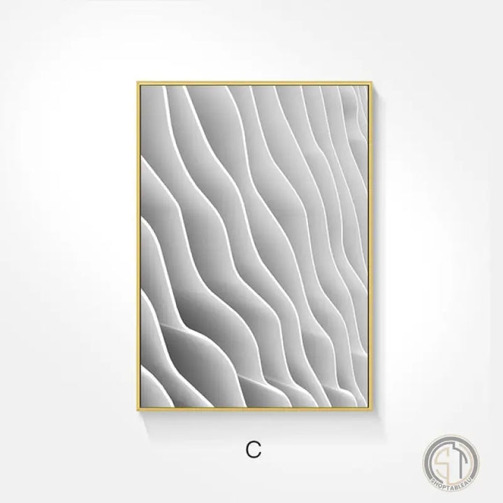 Tableau Pour Couloir Blanc Moderne ✓ Noir et