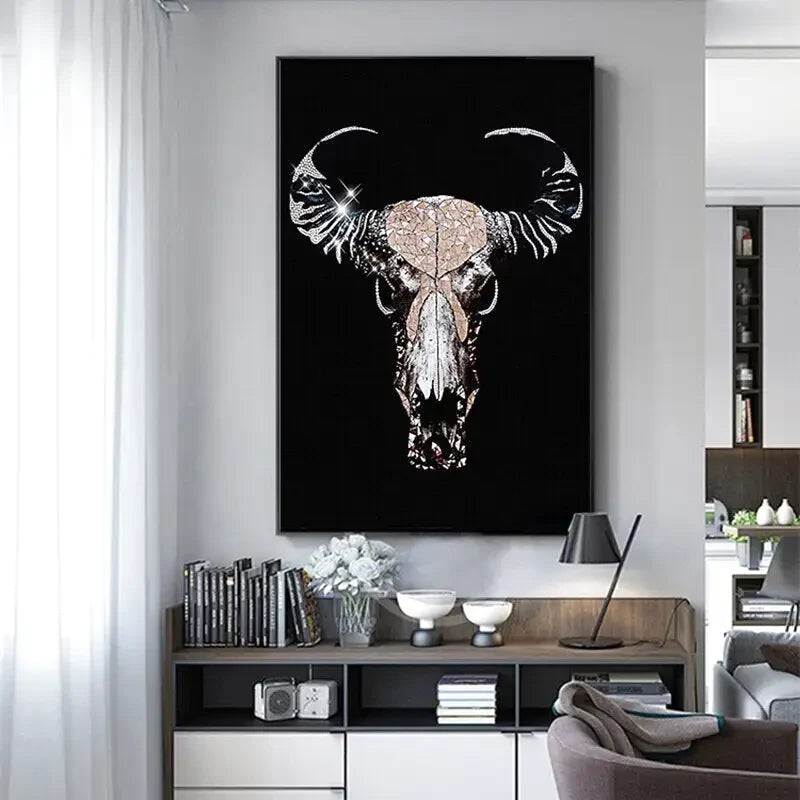tableau crâne