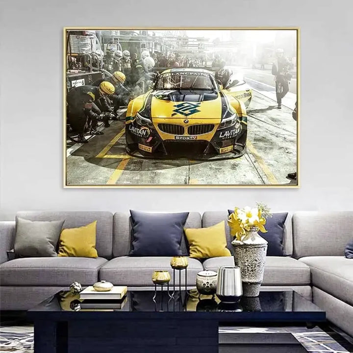 tableau voiture compétition