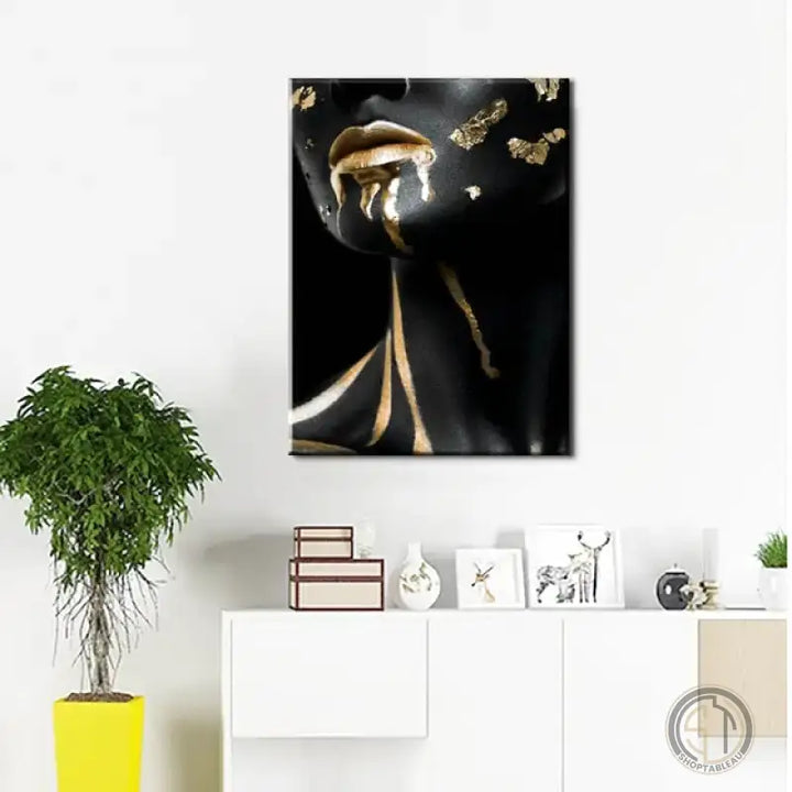 Tableau Femme Sensuelle africain ✓ Moderne ✓ tableau femme