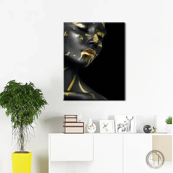 Tableau Femme Sensuelle africain ✓ Moderne ✓ tableau femme