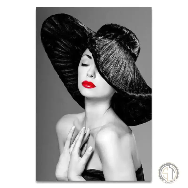 Toile Femme Triste