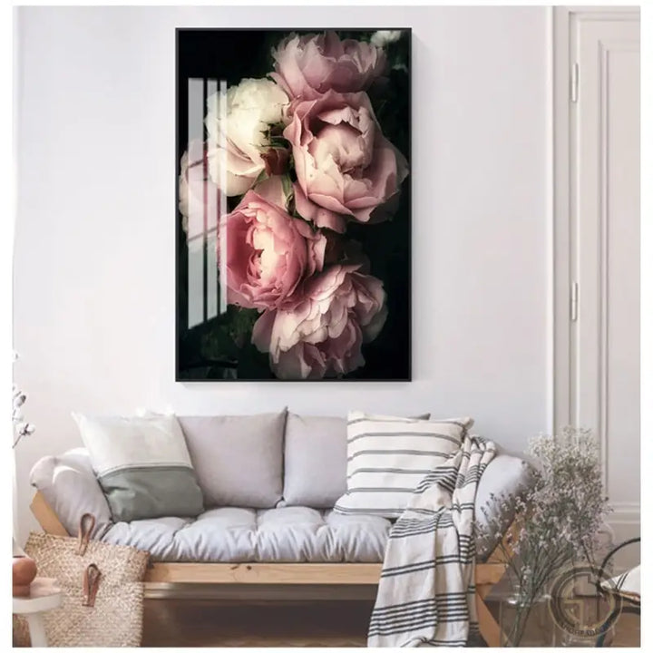 Tableau Fleur Rose