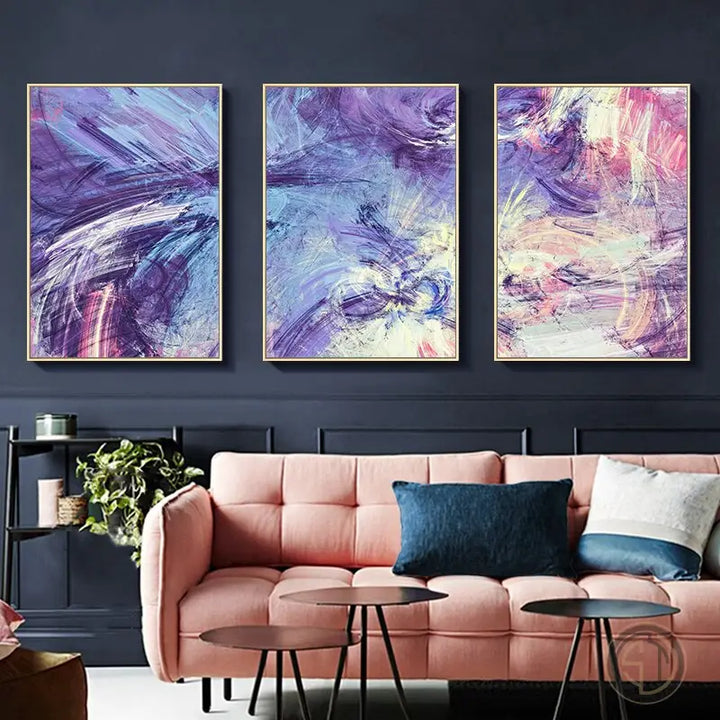 Tableau Fushia Moderne
