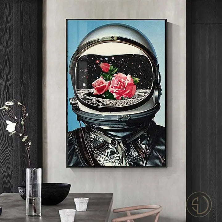 tableau astronaute