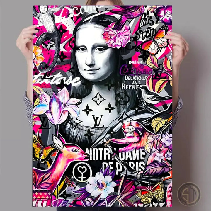 Tableau Joconde Pop Art