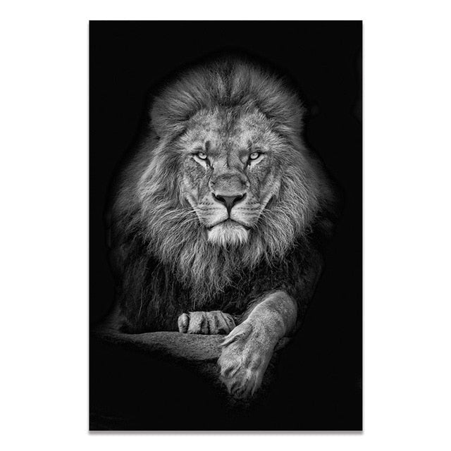 Tableau du Roi Lion ✓ nature