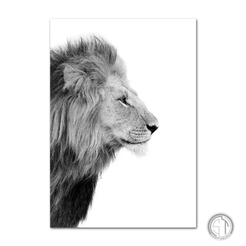 Toile Tête de Lion