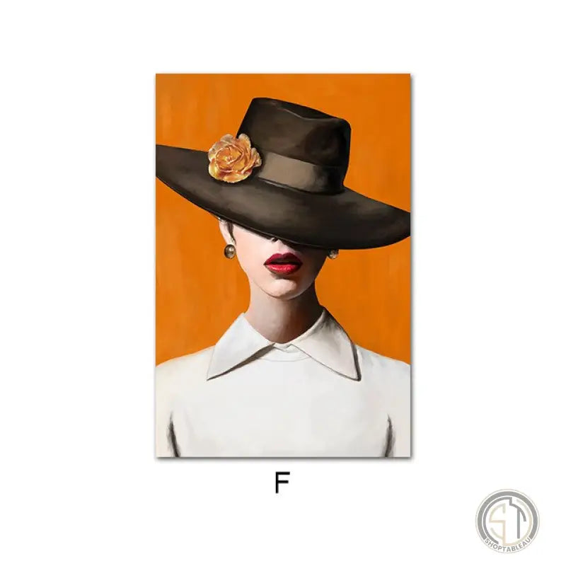 Tableau Moderne Femme