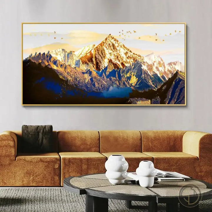 Tableau Montagne Alpes ✓ Paysage