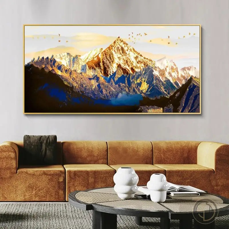 Tableau Montagne Alpes ✓ Paysage