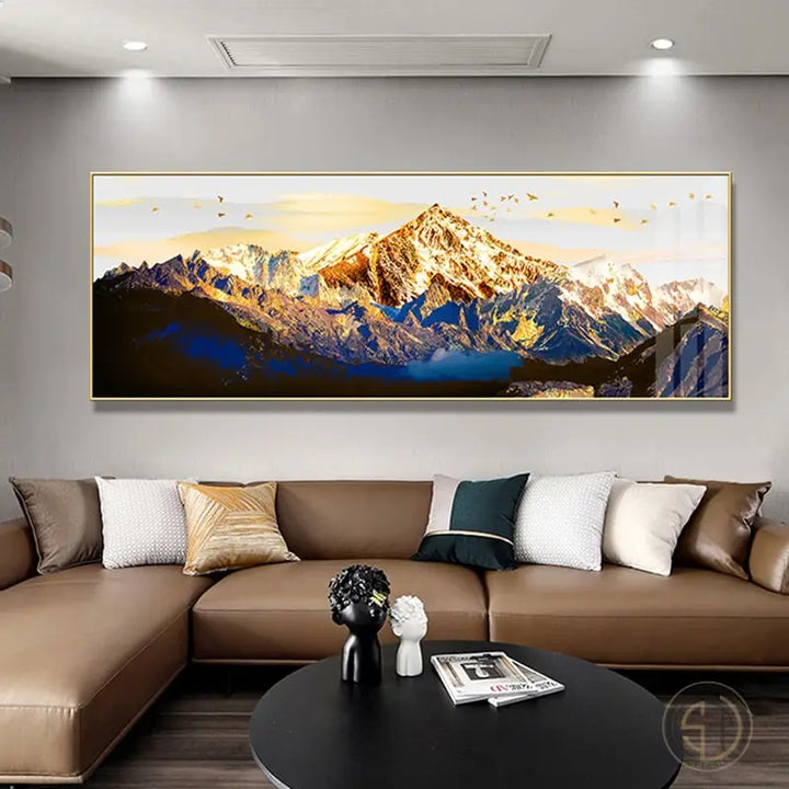 Tableau Montagne Alpes ✓ Paysage