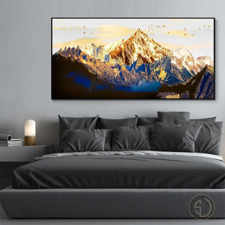 Tableau Montagne Alpes ✓ Paysage