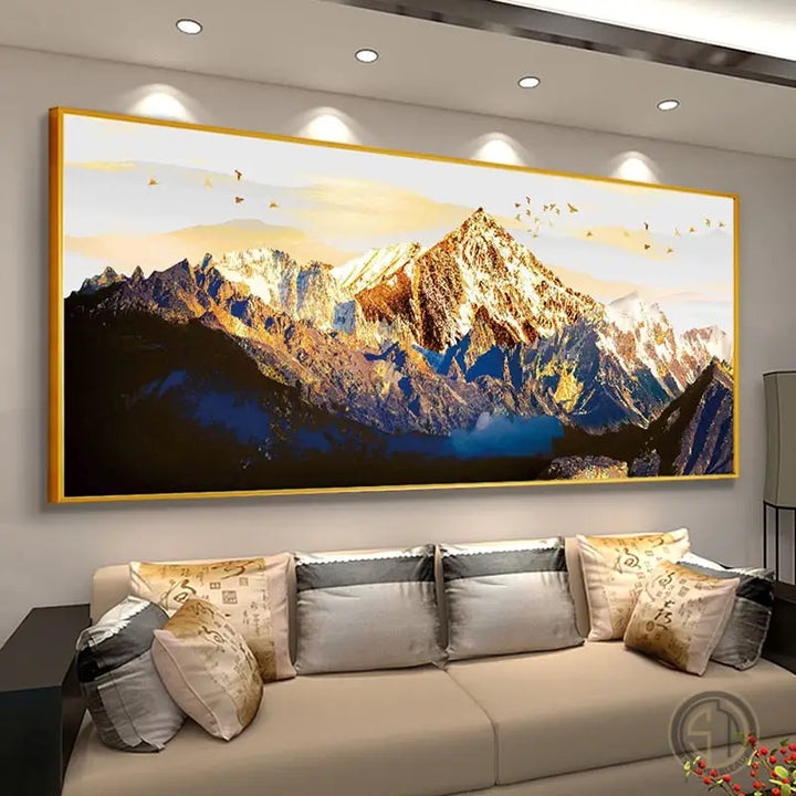 Tableau Montagne Alpes ✓ Paysage
