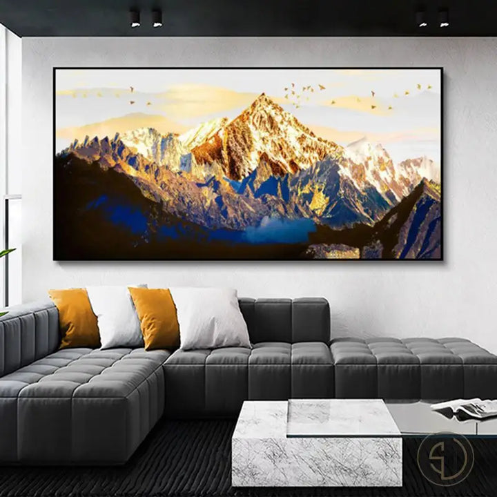 Tableau Montagne Alpes ✓ Paysage