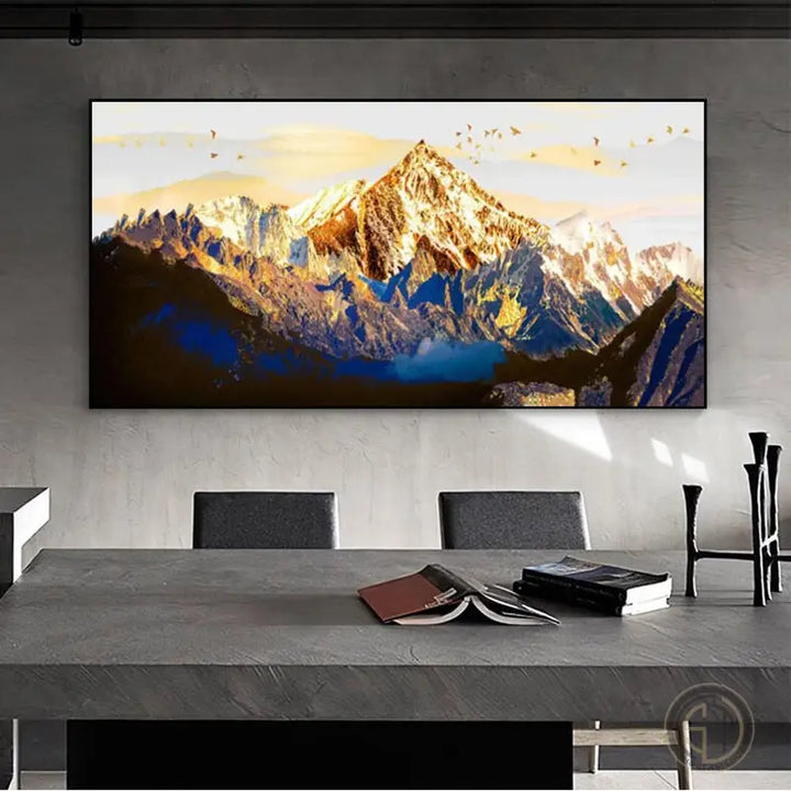 Tableau Montagne Alpes ✓ Paysage