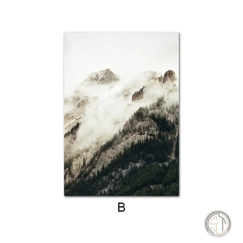 Toile Montagne Design