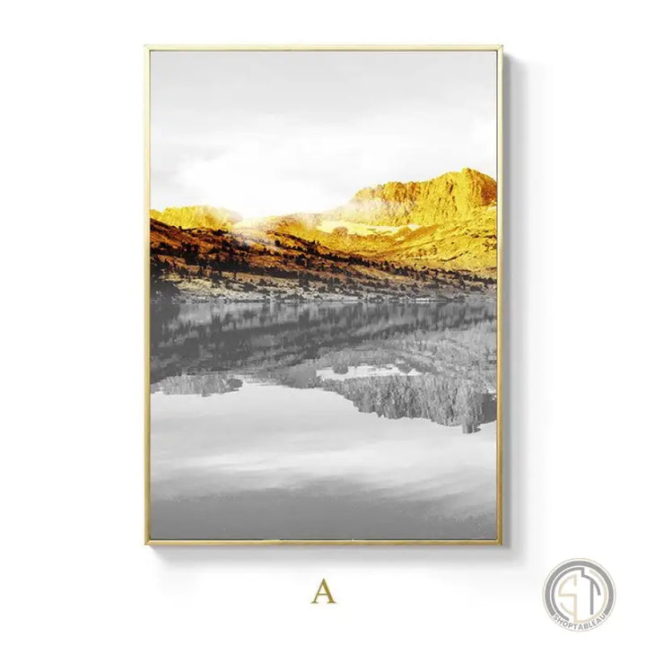 Tableau Montagne Moderne