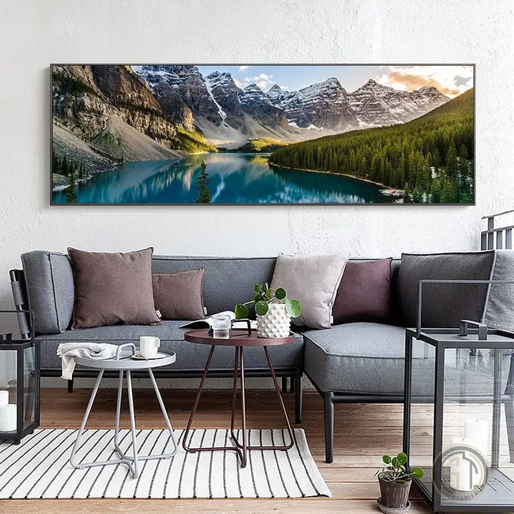 Tableau Panoramique Nature Montagne ✓ Paysage