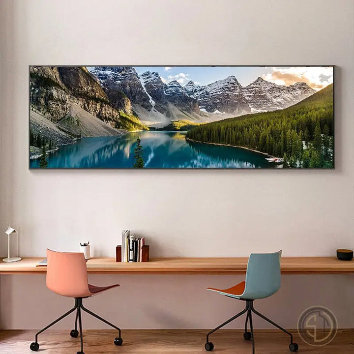 Tableau Panoramique Nature Montagne ✓ Paysage