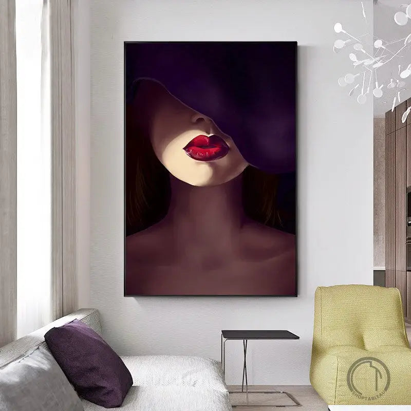 Tableau Peinture Femme Moderne