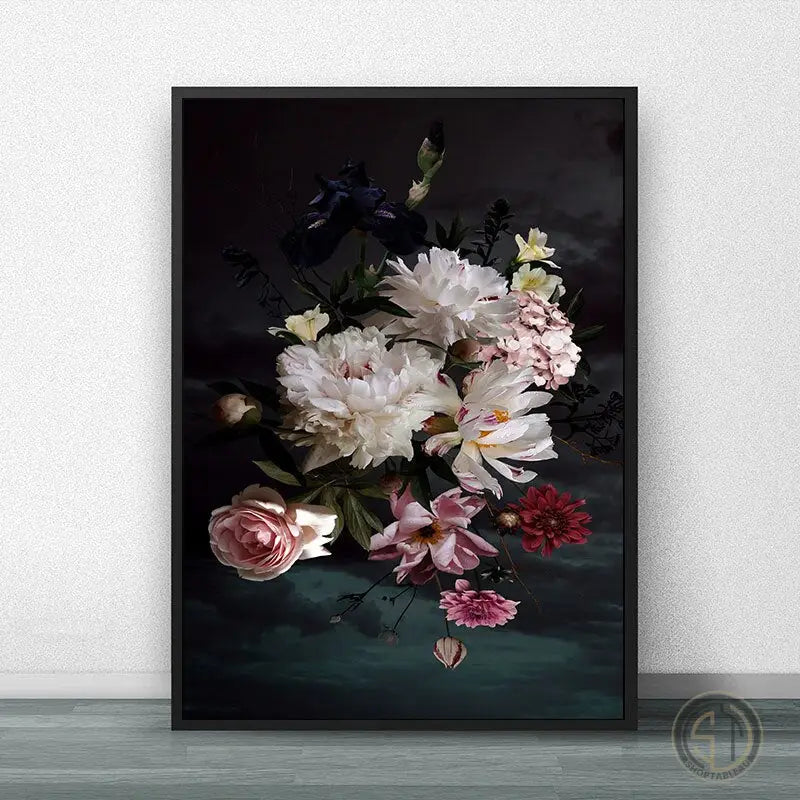 Tableau Fleur Contemporain