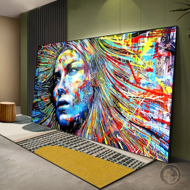 Tableau multicolor