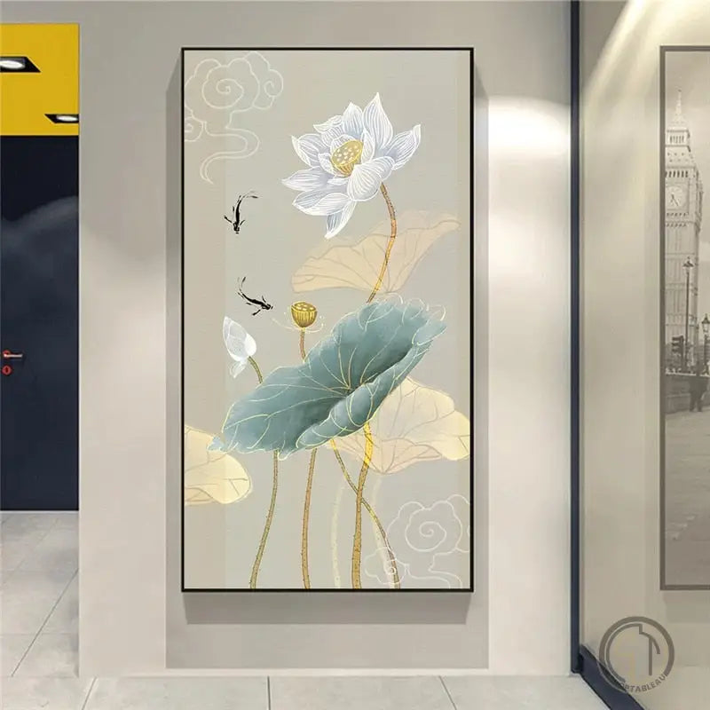 Tableau Plante Murale fleur